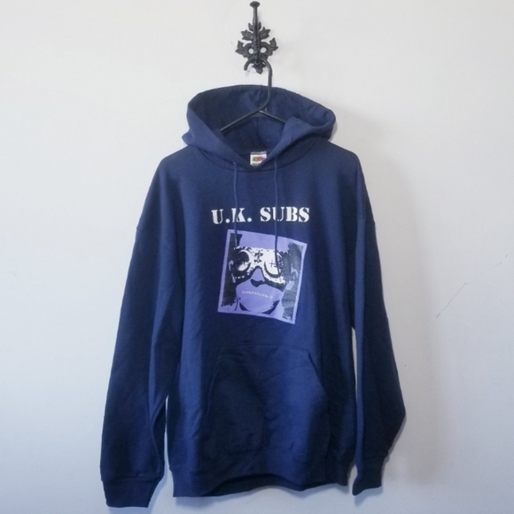 Fruit of the Loom Other - U.K. Subs Punk Rock Band Hoodie Size XL